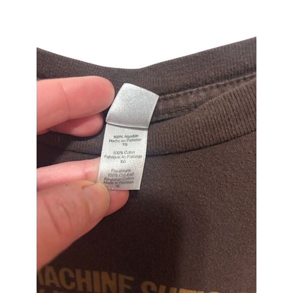 Bruce Springsteen T-Shirt Tee Rosalita 1972 Brown Yellow Lyric Men's size XL - Picture 5 of 7